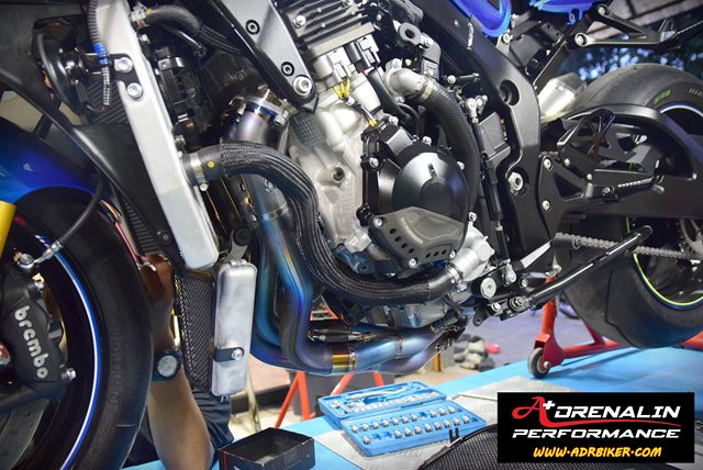 ท่อ Arrow ฟูล Racetech Competition ไทเทเนียม สำหรับ GSXR L7+ (For Exhibition only)