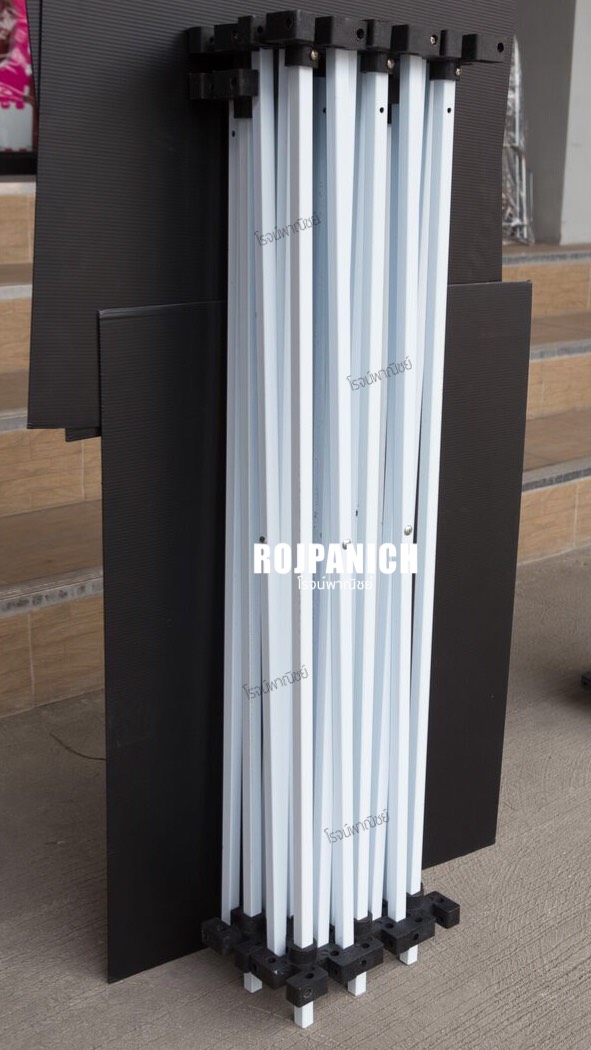 โต๊ะยืดหด1ชั้นสูงสี