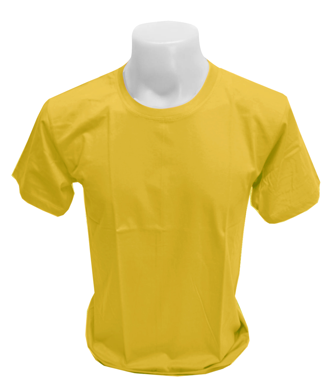 เสื้อยืด สีเหลืองมัสตาด