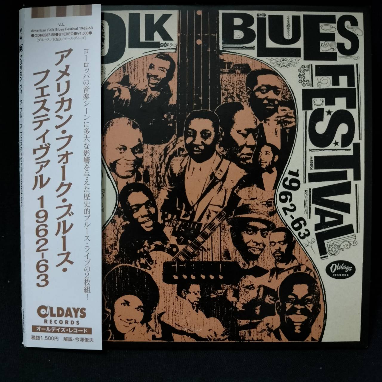 Various – American Folk Blues Festival 1962-63 / TAIWAN / บุ๊คเลทมีรอยปากกา / Mini LP CD / 2CD / แผ่นดี+แผ่นสวย / มี Obi