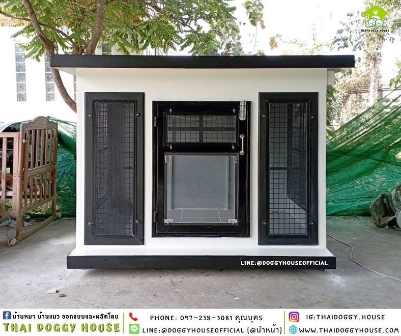 บ้านหมา แบบบ้าน BOX STYLE