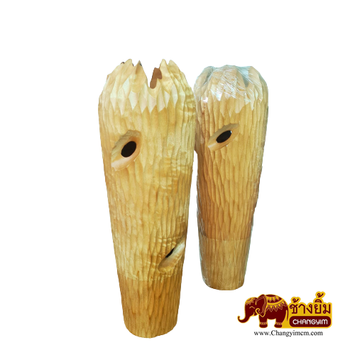 แจกันไม้มะม่วง ( A126 )สูง21นิ้ว