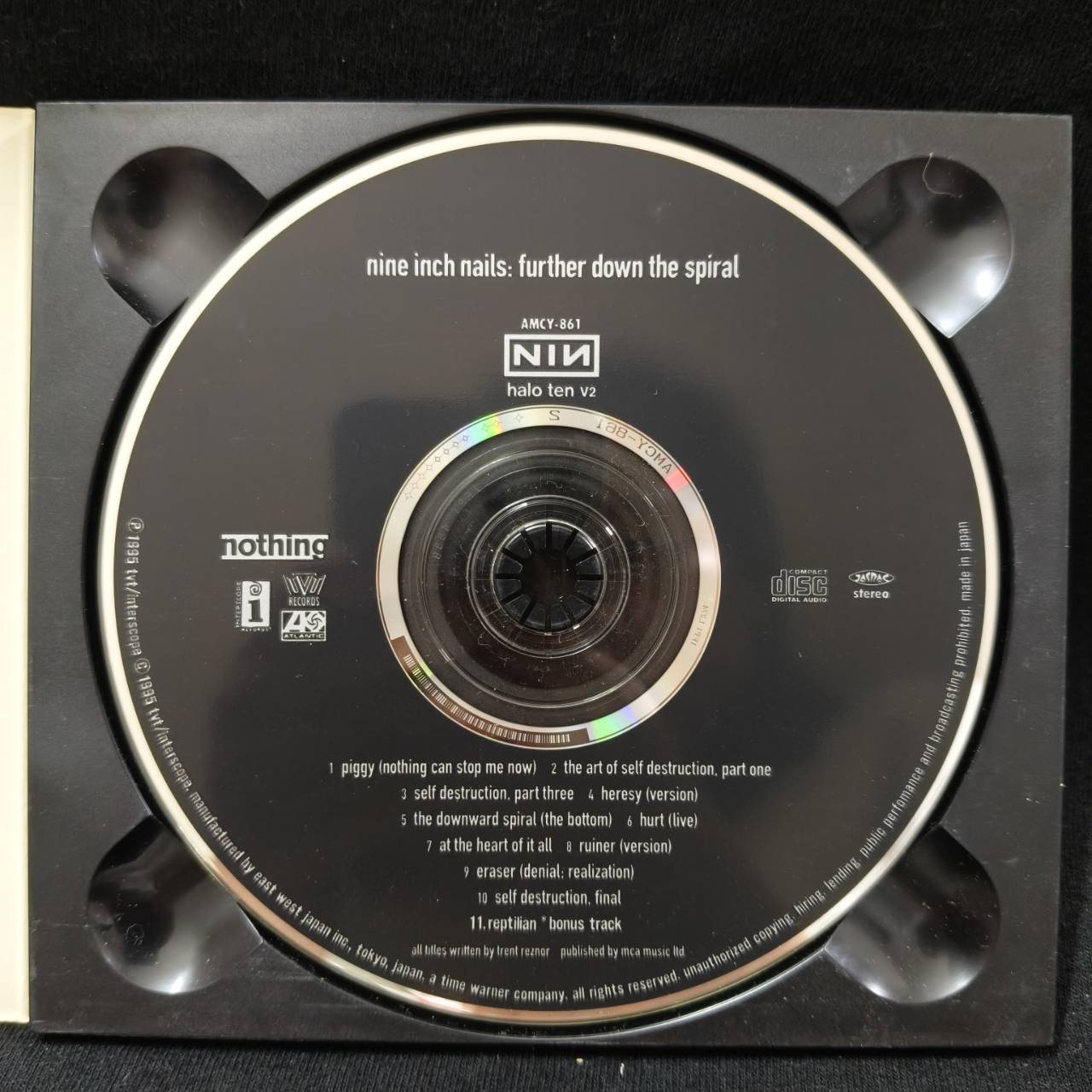 Nine Inch Nails – Further Down The Spiral / JAPAN / มีรอยบ้าง