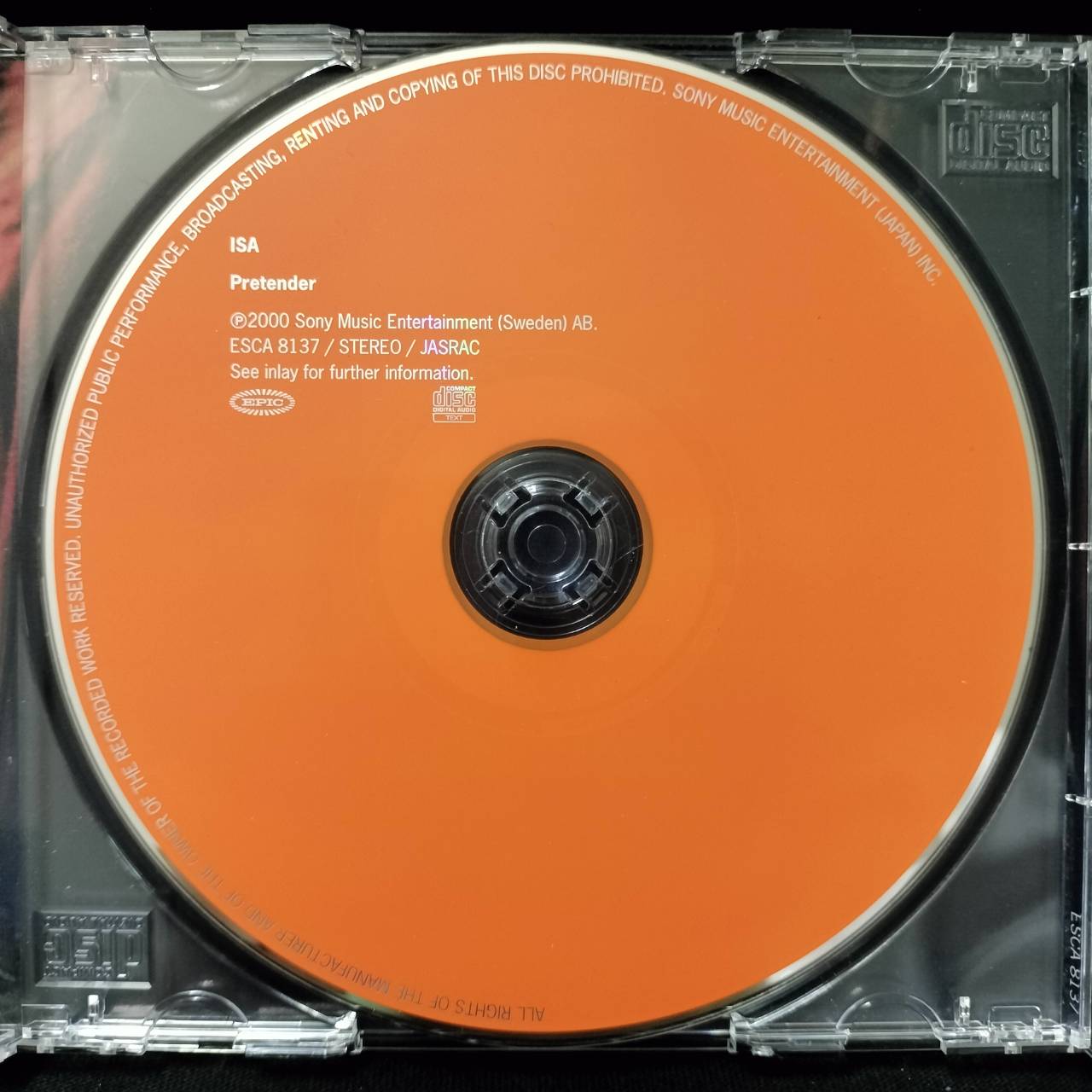 Isa – Pretender / JAPAN / แผ่นสภาพนางฟ้า / มี Obi