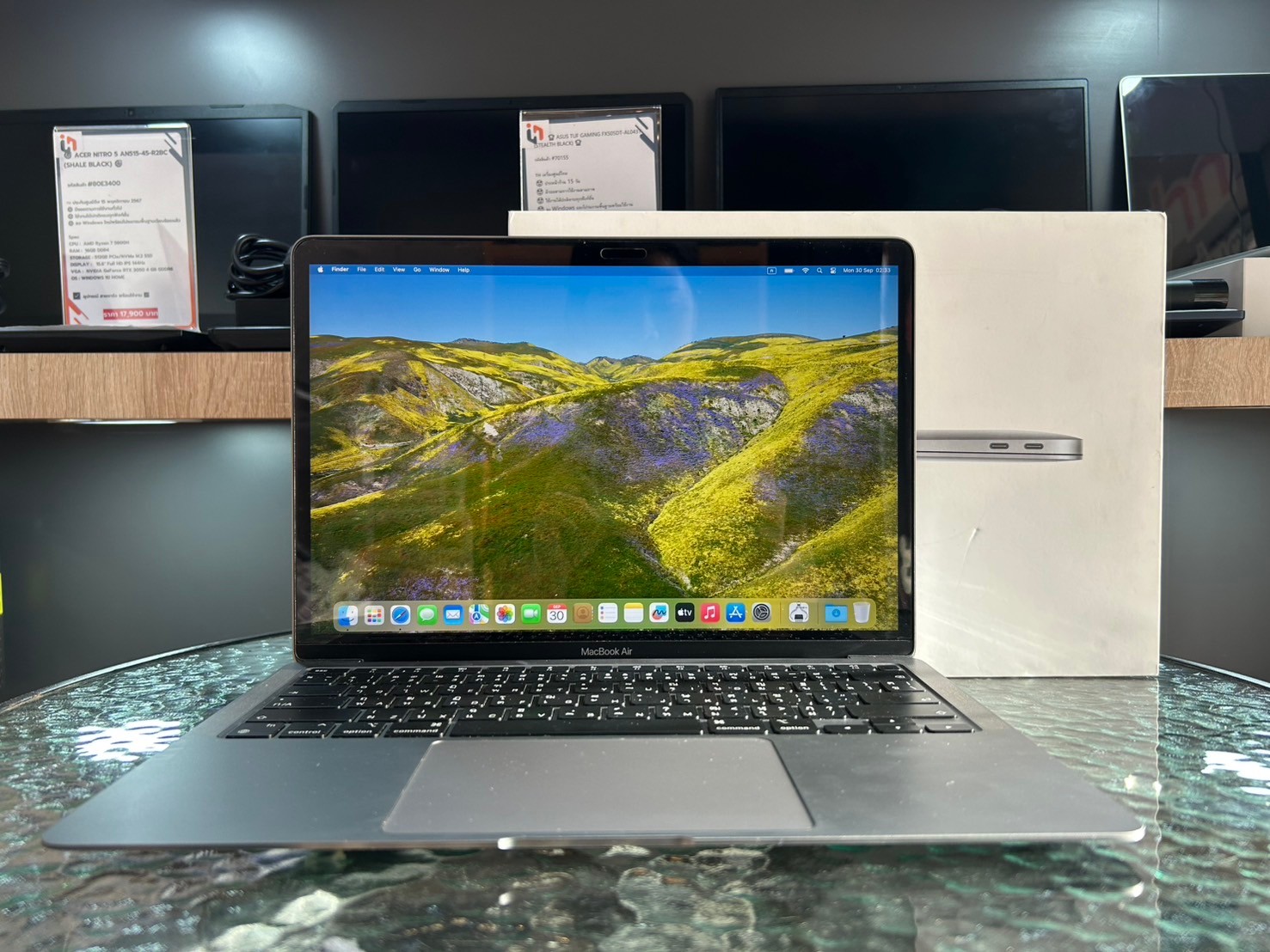 MacBook Air (13-inch,M1,2020) 8/256GBสี Space Gray