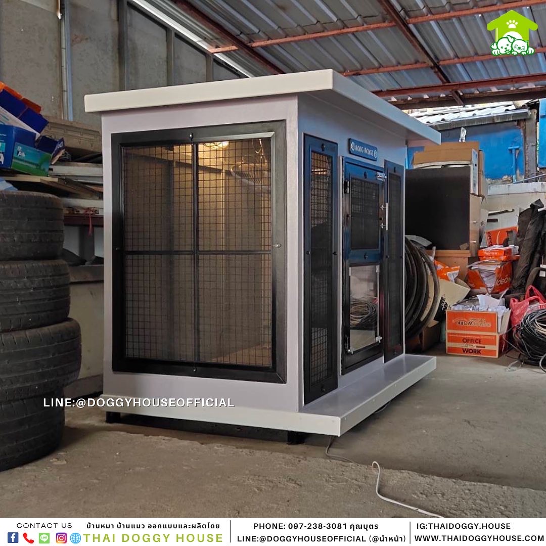 บ้านหมา แบบบ้าน BOX STYLE