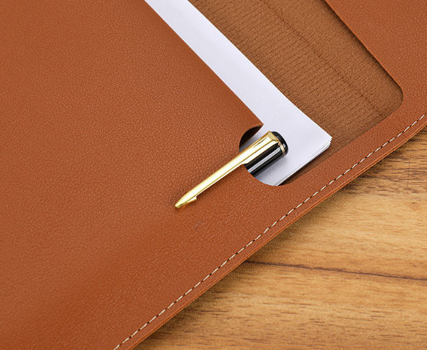 แฟ้ม,แฟ้มกระเป๋าPU,แฟ้มกระเป๋าหนังPU,ซองหนังPUใส่เอกสาร,ขนาด33*24cm