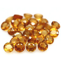 เฮสโซไนต์โกเมน (Hessonite) 3.6-3.7 มม.