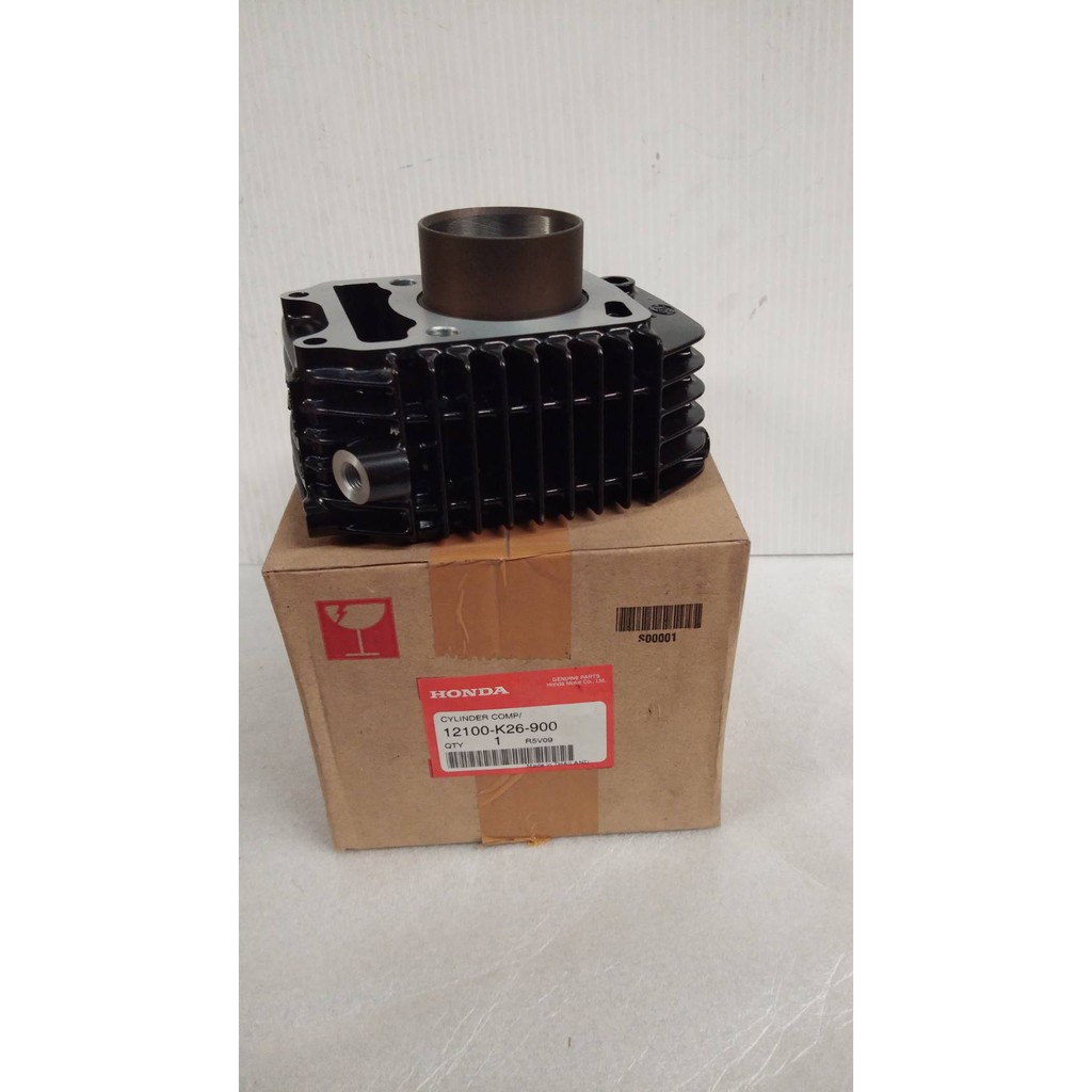 12100-K26-900 เสื้อสูบ MSX125 2012-2015 , MSX125SF 2016-2020 , CT125 2020 อะไหล่แท้ HONDA