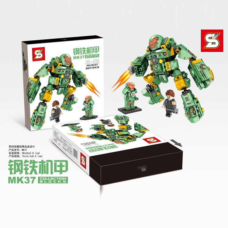 เลโก้จีน SY MK37 ชุด Hulk buster MK37