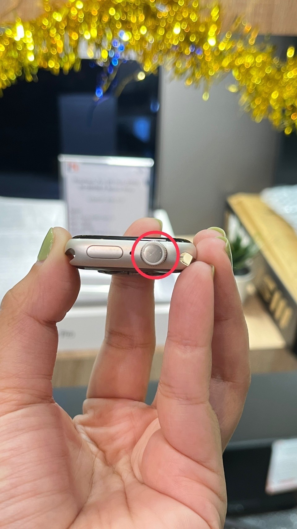 Apple Watch Series 9 GPS 41mm สีStarlight