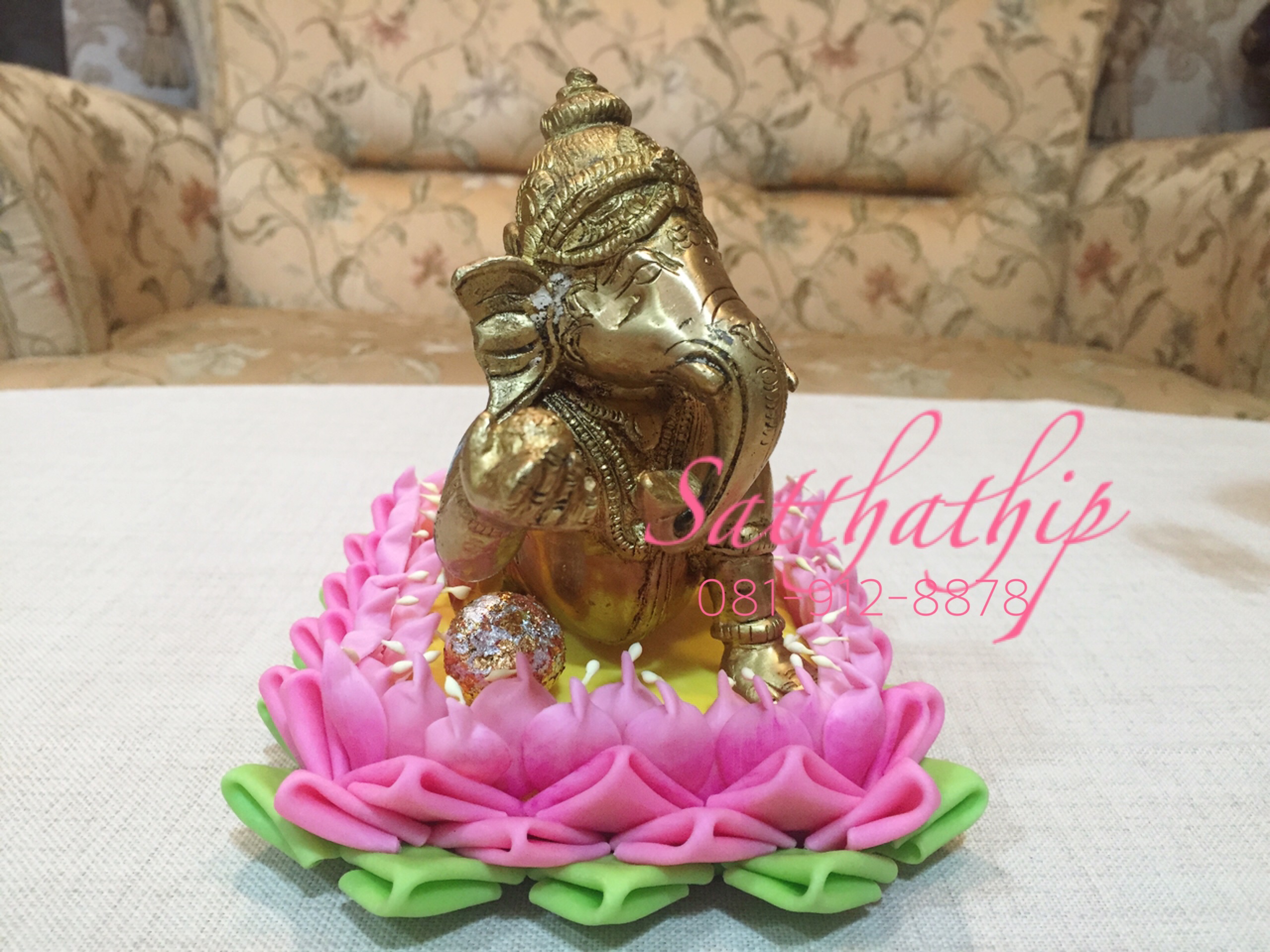 พระพิฆเนศ ปางเด็ก (ทองเหลือง) ผลิตและนำเข้าจากอินเดีย - Ganesha: Lord of Success