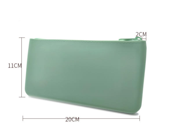 กระเป๋าแบบยาว,กระเป๋าอเนกประสงค์,กระเป๋าซิลิโคน,กระเป๋าใส่เศษเหรียญ,ขนาด20*11*2cm