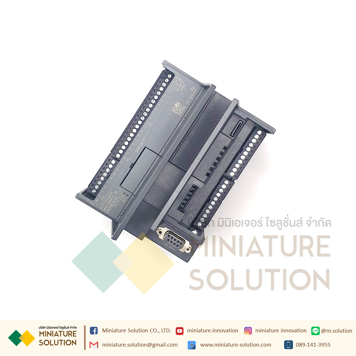 ซีเมนต์ SIMATIC S7-200 SMART PLC CPU SR20 SR30 SR40 ST20 ST30 CR20 SIEMENS analog module AE04 AE08 AM03 AM06 SB CM01 AQ01 AE01 (SR40)
