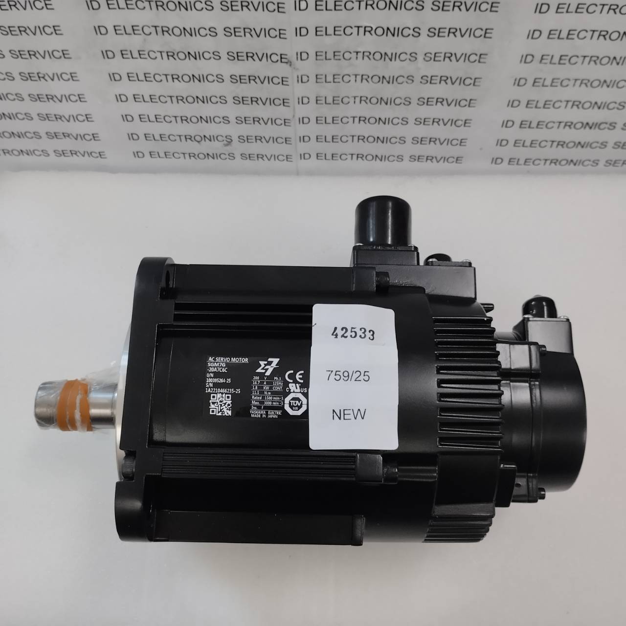 SGM7G-20A7C6C YASKAWA SERVO MOTOR