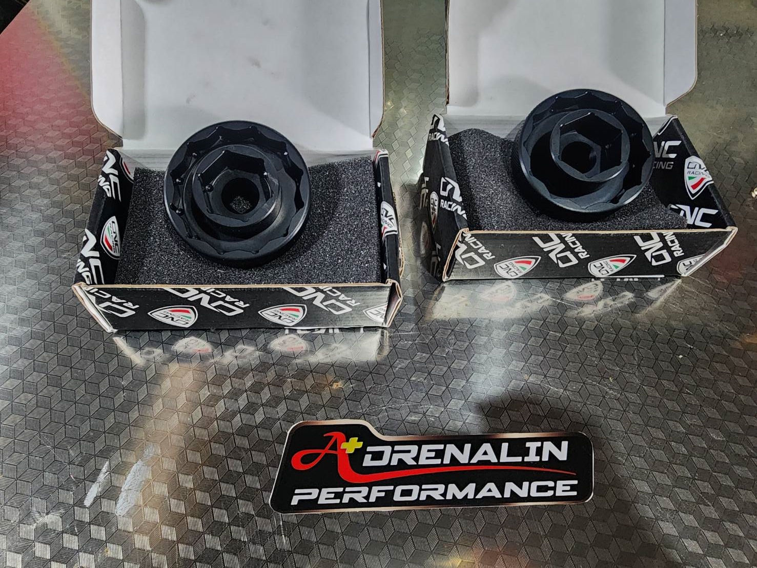 ลูกบล๊อค CNCracing สำหรับถอดล้อ ducati proarm น๊อตดาว12แฉก 55mm ดุมใหญ่ Panigale 1199