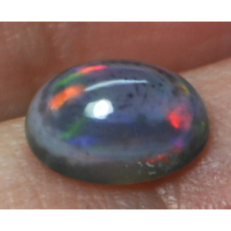 โอปอลหลากสี (ฺBlack Opal) 0.75 กะรัต