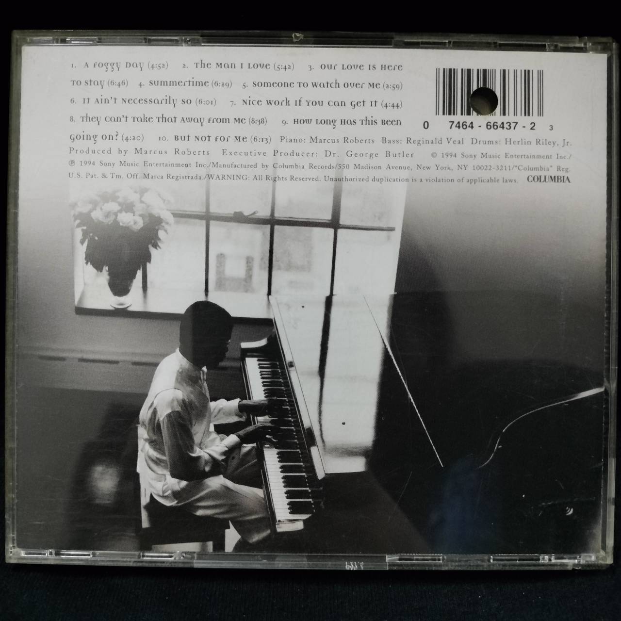 Marcus Roberts – Gershwin For Lovers / USA / ปกเจาะ / แผ่นสวย