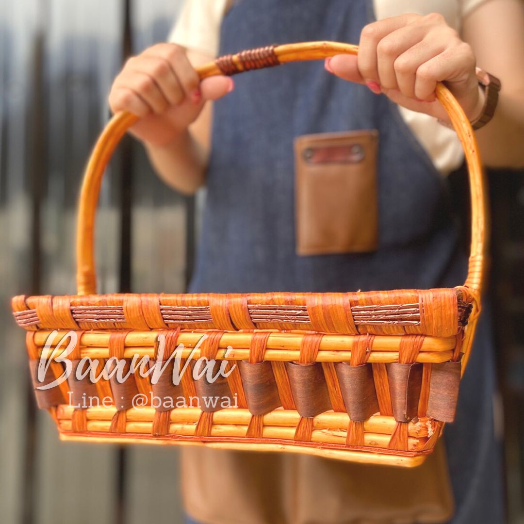 กระเช้า Code-005 VIP ทรงเหลี่ยม