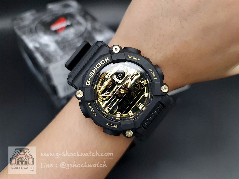 CASIO G-SHOCK นาฬิกาข้อมือ นาฬิกากันน้ำ นาฬิกาของแท้ ประกันศูนย์ CMG 1 ปี รุ่น GA-900AG-1A