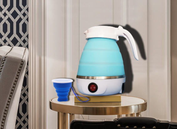 กาต้มน้ำไฟฟ้า,กาต้มน้ำพับได้,กาต้มน้ำซิลิโคนพับได้,กาต้มน้ำ,กาต้มน้ำพกพา