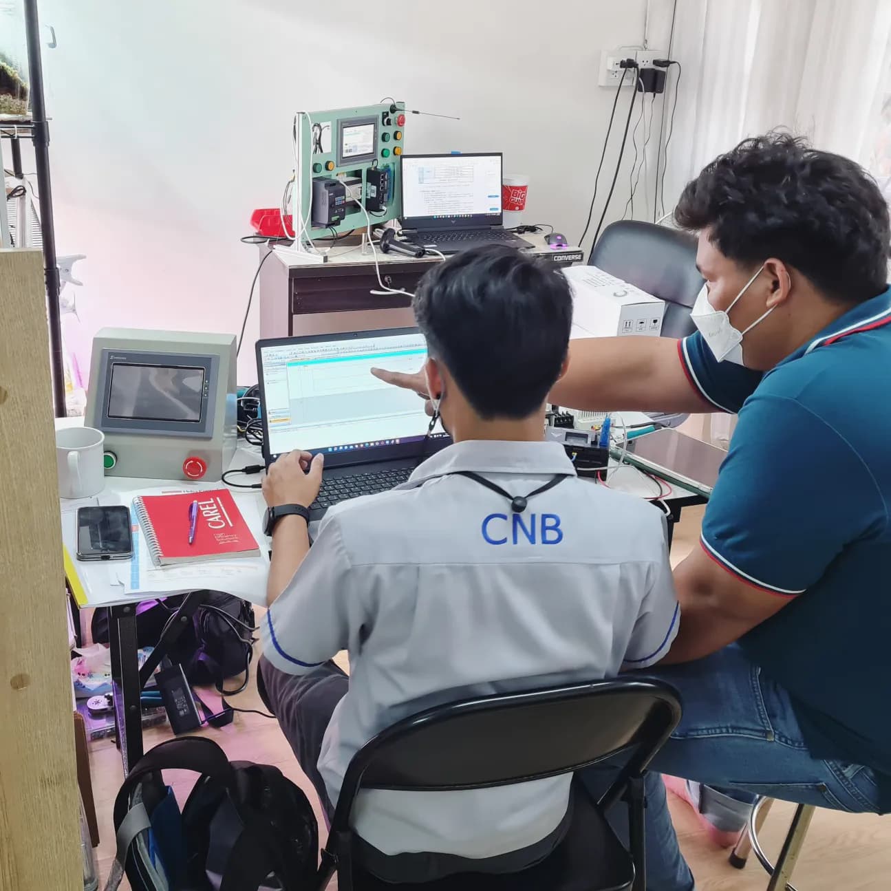 Station Training PLC AUTOMATION ชุดฝึกอบรม PLC HMI AUTOMATION