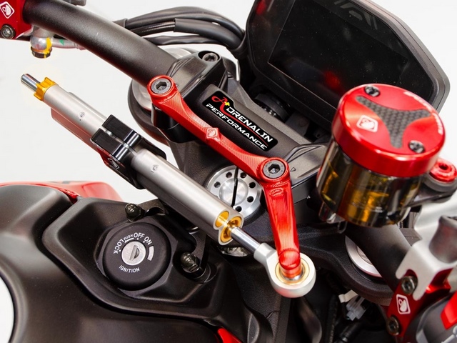 ขาจับกันสะบัด ohlins ของ ducabike สำหรับ Monster 937