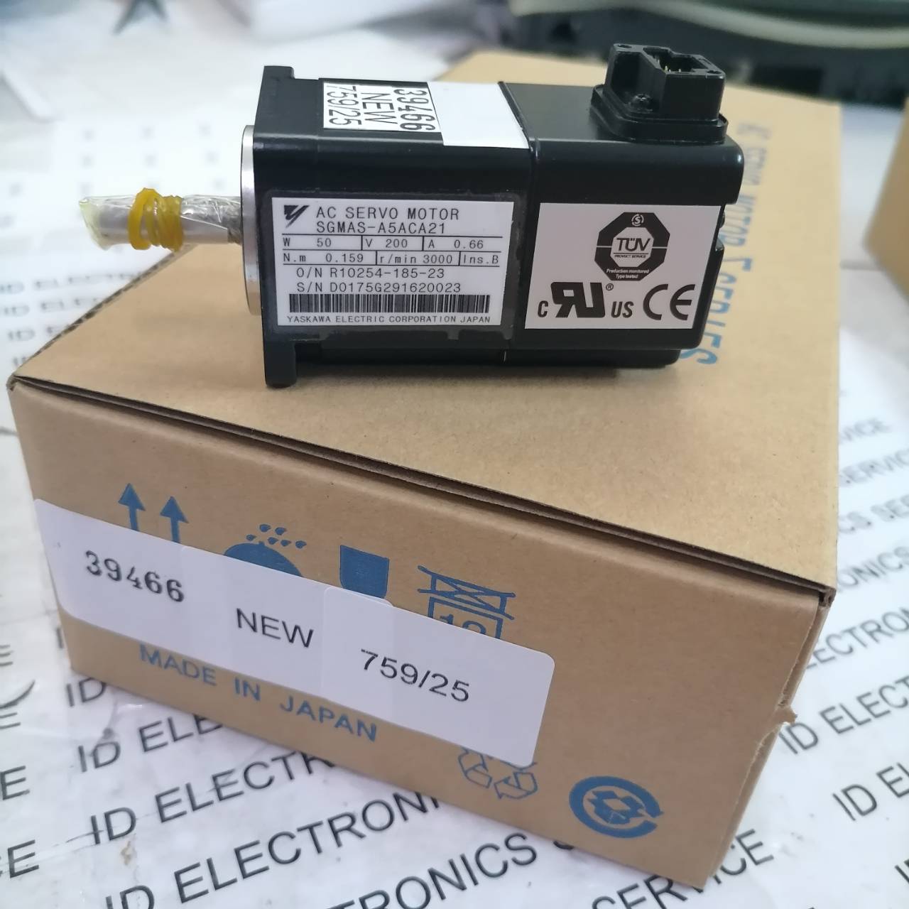 SGMAS-A5ACA21 YASKAWA SERVO MOTOR