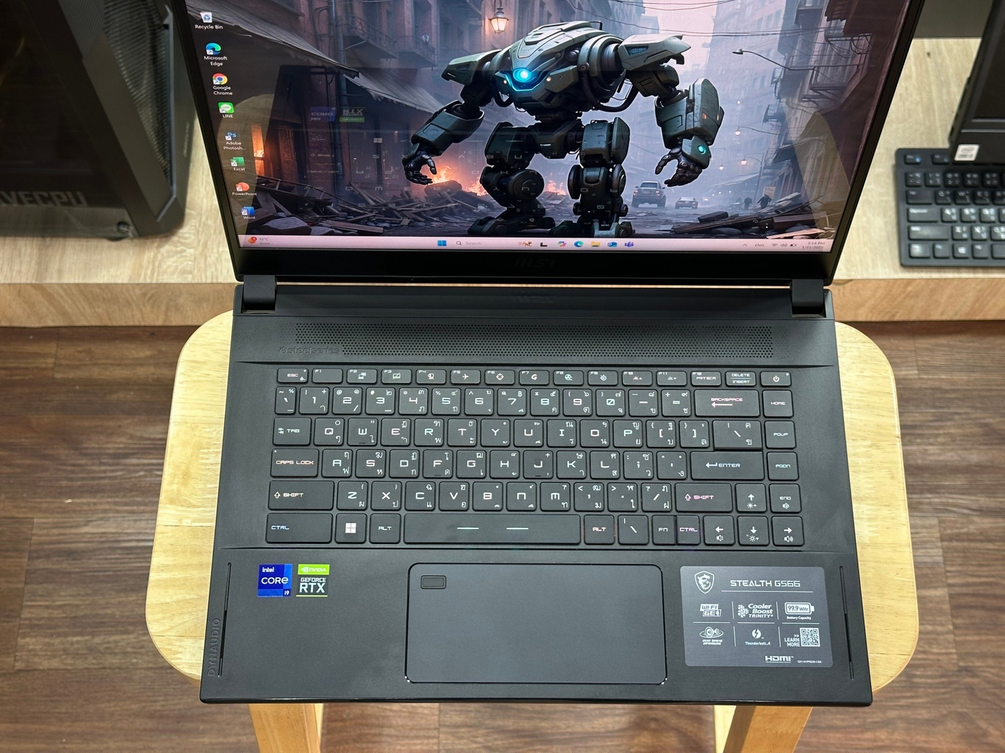 MSI STEALTH GS66 12UHS-253TH (CORE BLACK)