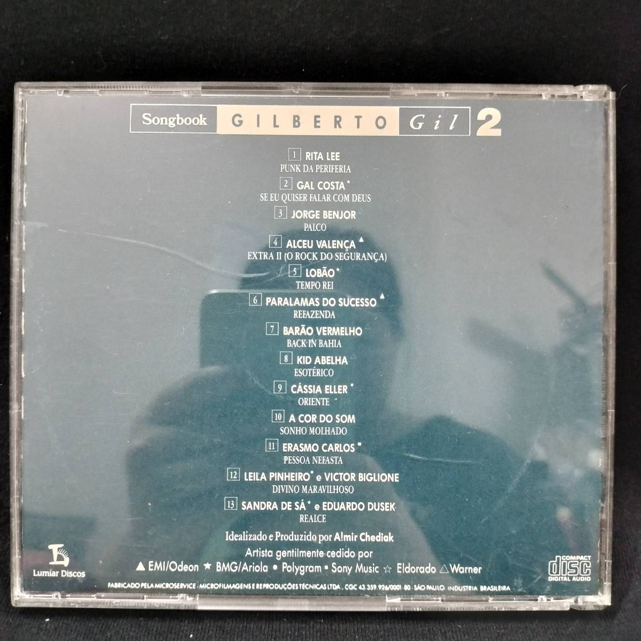 Various – Songbook Gilberto Gil Volume 2 / BRASIL / แผ่นสวย