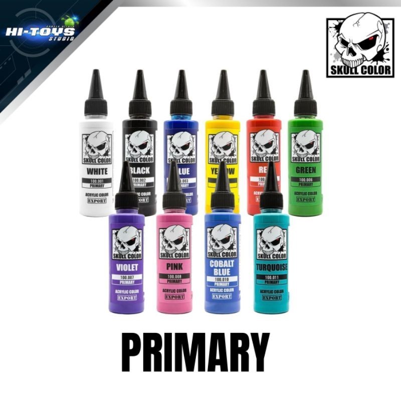 Skull Color(สกูลคัลเลอร์) - สีแอร์บรัช PRIMARY