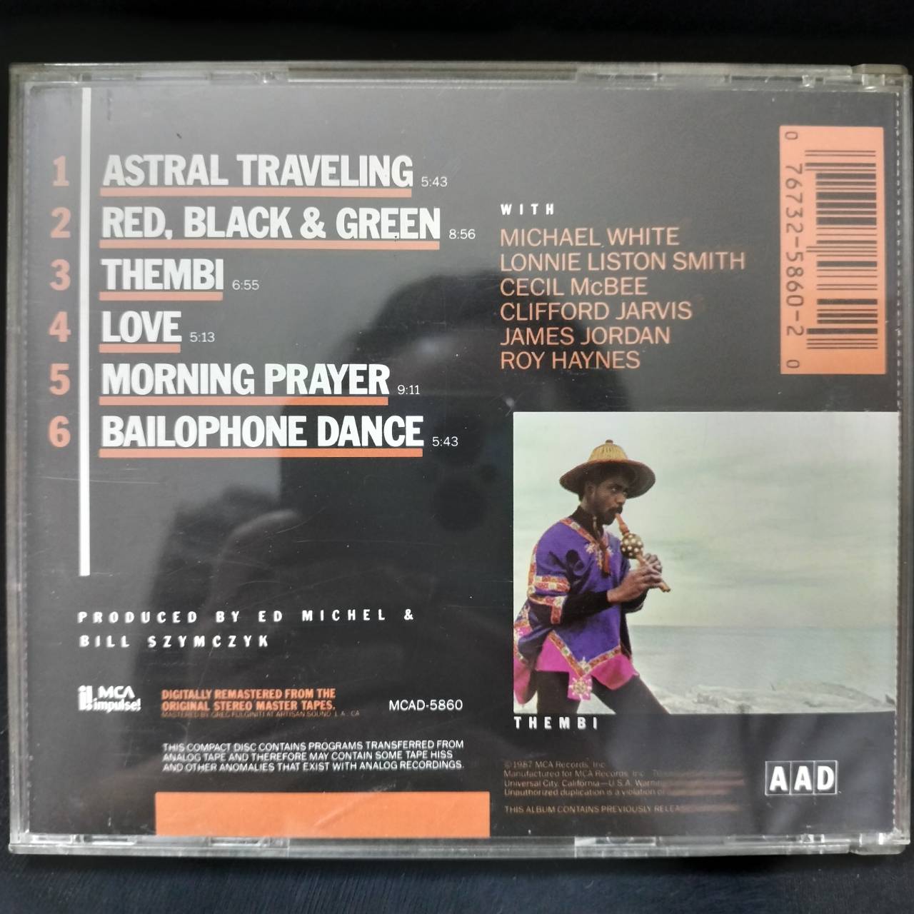 Pharoah Sanders – Thembi / USA / ปกมีจุดเหลือง / มีรอยบ้าง