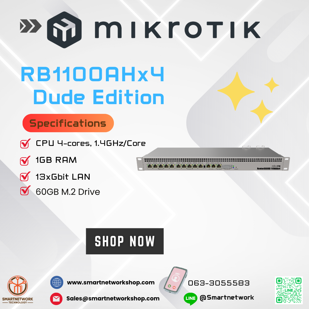 Mikrotik RB1100AHx4 Dude Edition