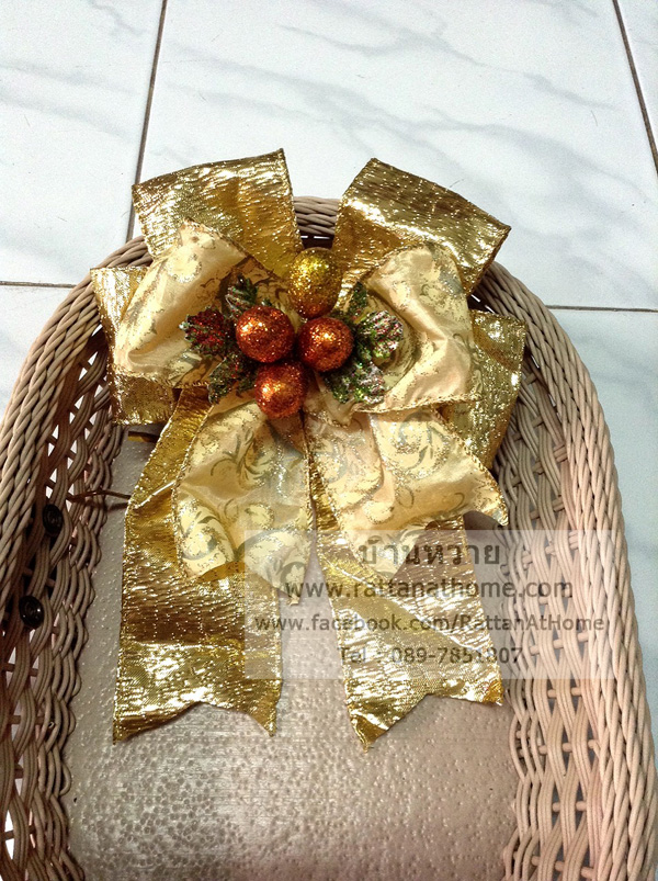 "งานตัวอย่าง" รับทำโบว์ติดกระเช้า โบว์ติดของชำร่วย โบว์ของขวัญ โบว์รางวัล โบว์ประกวด โบว์ติดรางวัล