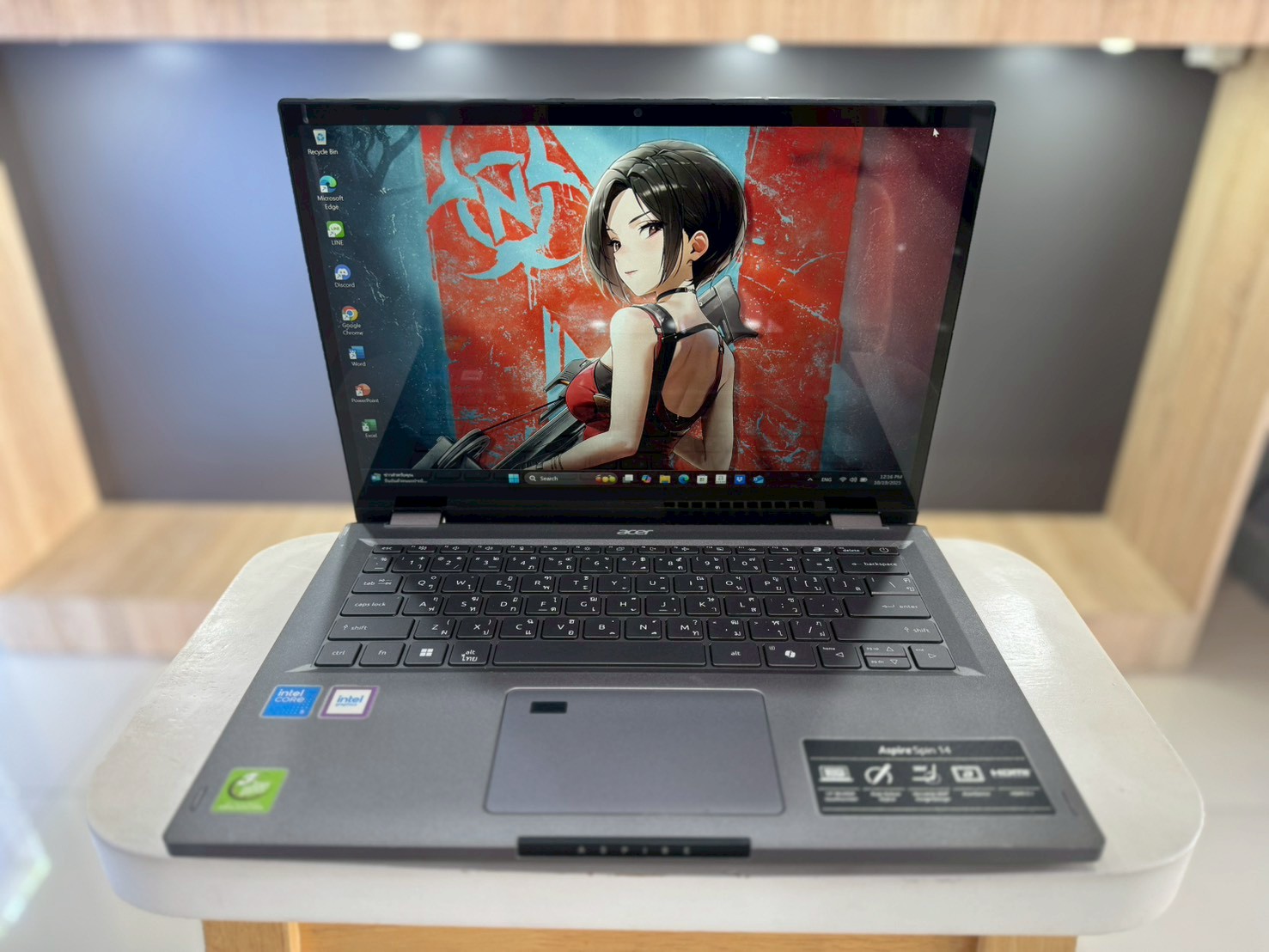 ACER ASPIRE SPIN 14 ASP14-51MTN-528C (STEEL GRAY)