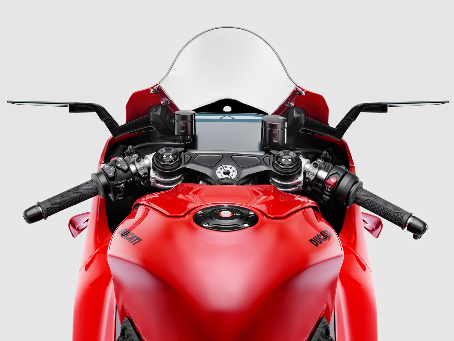 ขายึดกระปุกน้ำมันเบรค คลัทช์ Rizoma สำหรับ panigale V4 2018+ ราคา/คู่