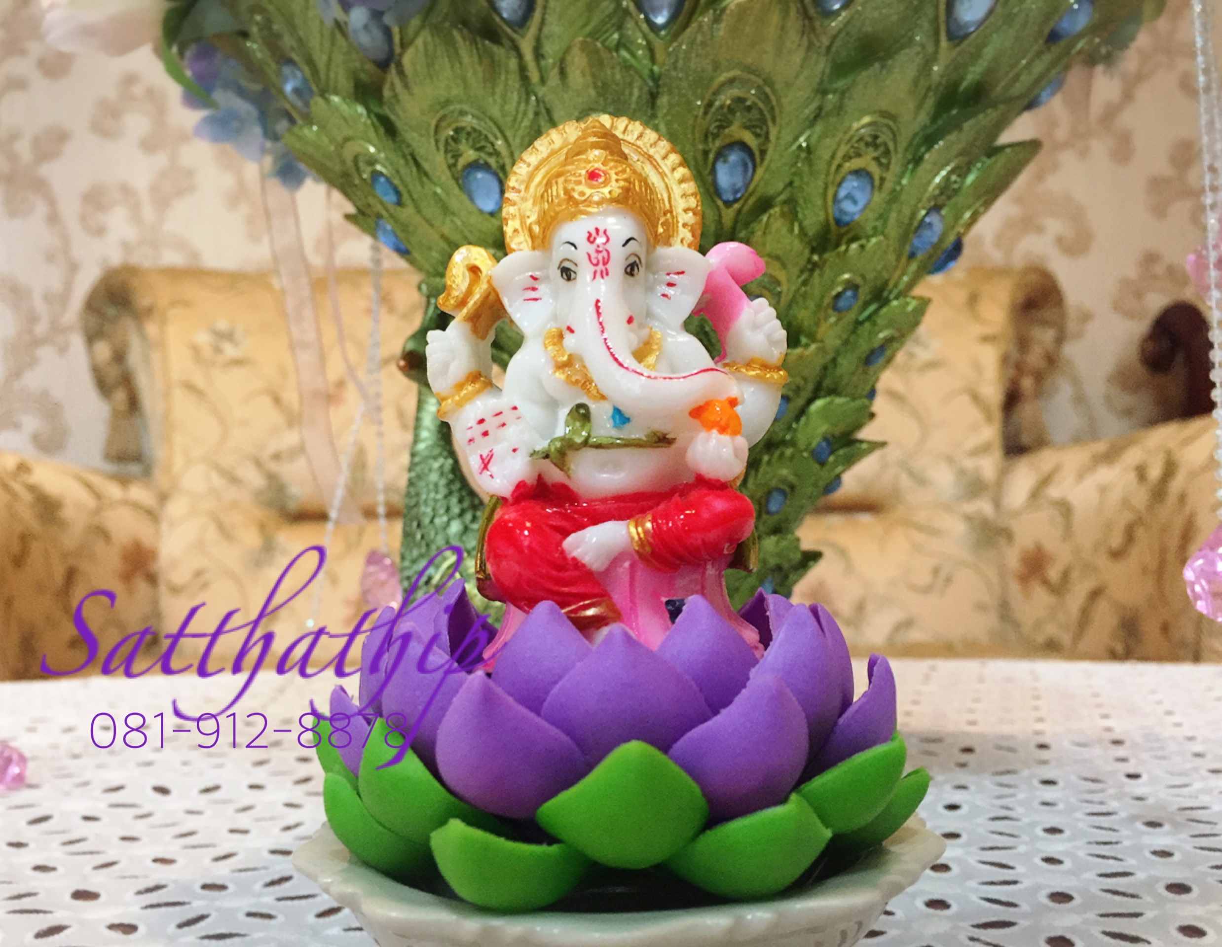 ถาดบัว ประดิษฐ์จากดิน - ฐานบัว ประดิษฐ์จากดิน - พานบัว ประดิษฐ์จากดิน - ถาดบัวดินปั้น - ฐานบัวดินปั้น - พานบัวดินปั้น -Tray