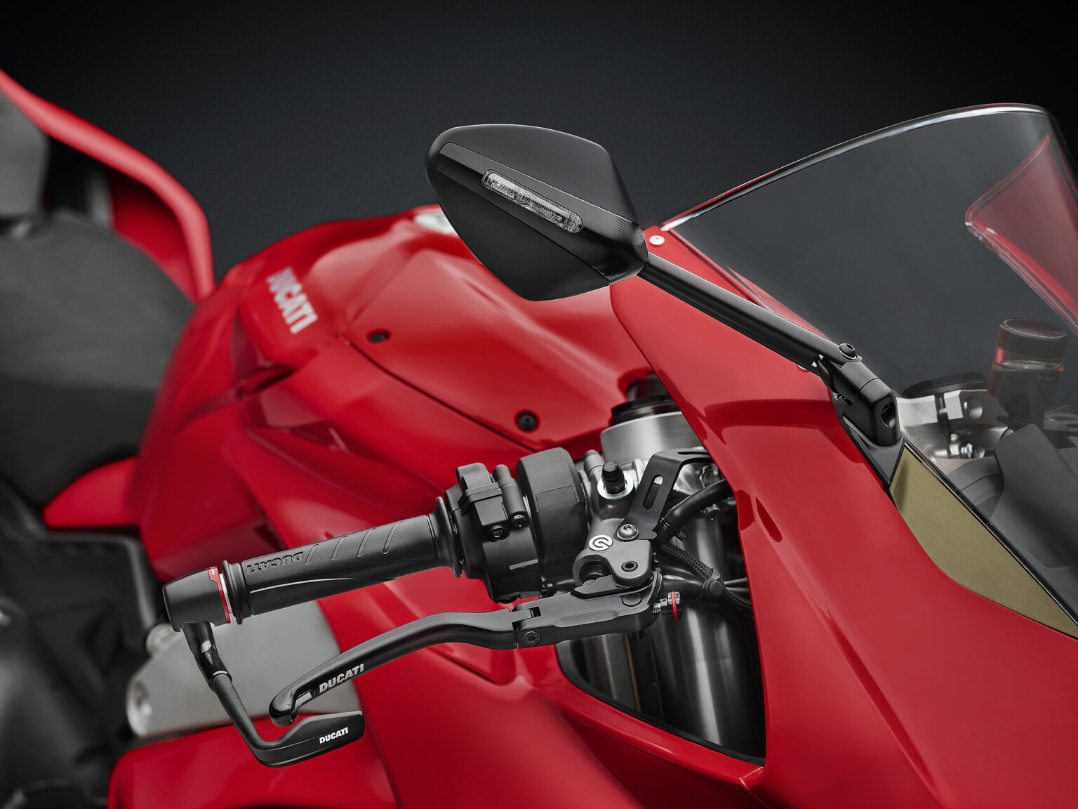 ขายึดกระปุกน้ำมันเบรค คลัทช์ Rizoma สำหรับ panigale V4 2018+ ราคา/คู่