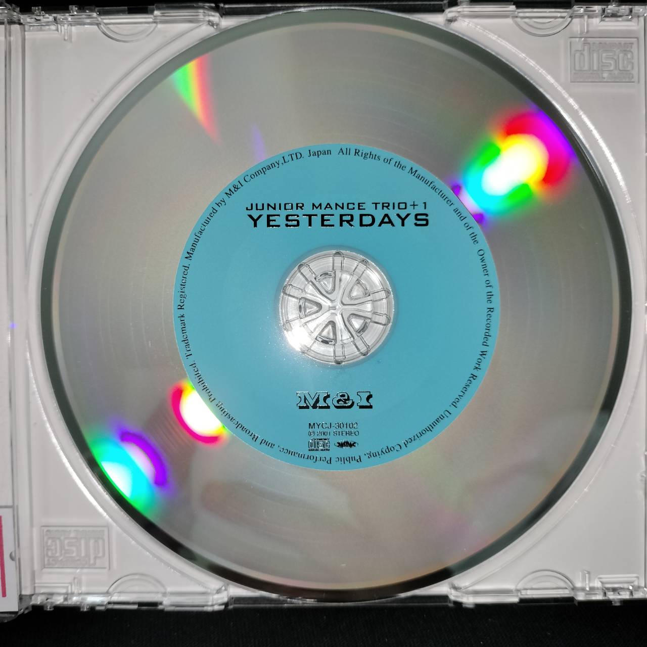 Junior Mance Trio – Yesterdays / JAPAN / แผ่นสภาพนางฟ้า / มี Obi