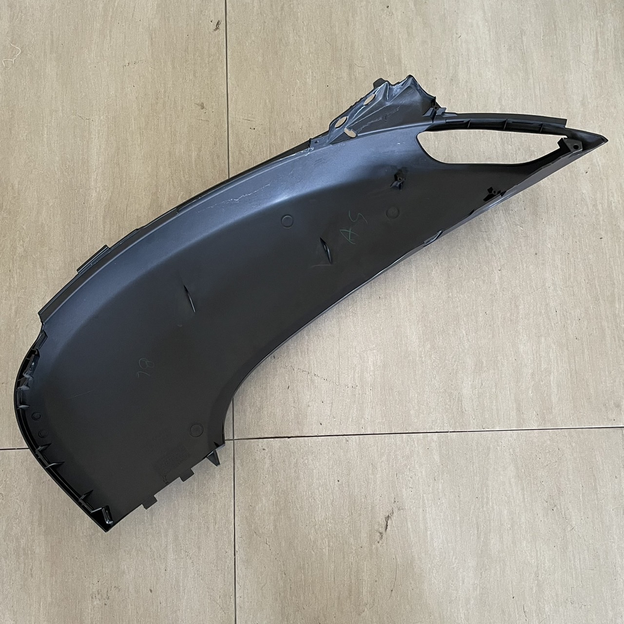 🛑อะไหล่แท้ไม่มีถุง 83500-K16-900ZR ฝาครอบท้ายด้านขวาสีดำด้าน ACF110SF(G)-TH SCOOPY-I 2014 รถสีขาว-เขียว-ส้ม