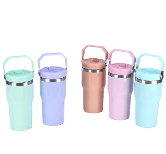 แก้วสแตนเลสเก็บอุณหภูมิ,แก้วกาแฟสแตนเลส,แก้วน้ำสแตนเลส,20oz