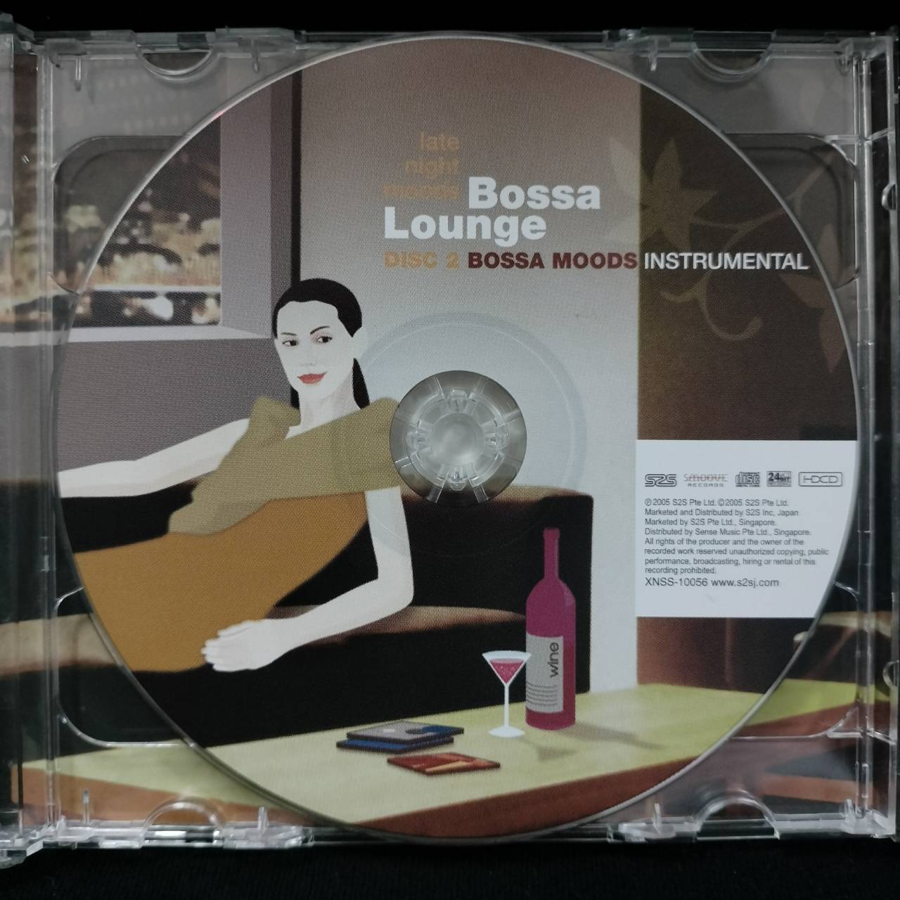 Various – Late Night Moods Bassa Lounge / SINGAPORE / HDCD / 24Bit / 2CD / แผ่นดี