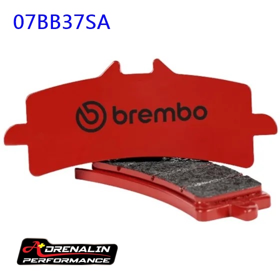 ผ้าเบรคหน้า Brembo สำหรับ ปั๊ม M4 M50 GP4 เกรด sinter สีแดง