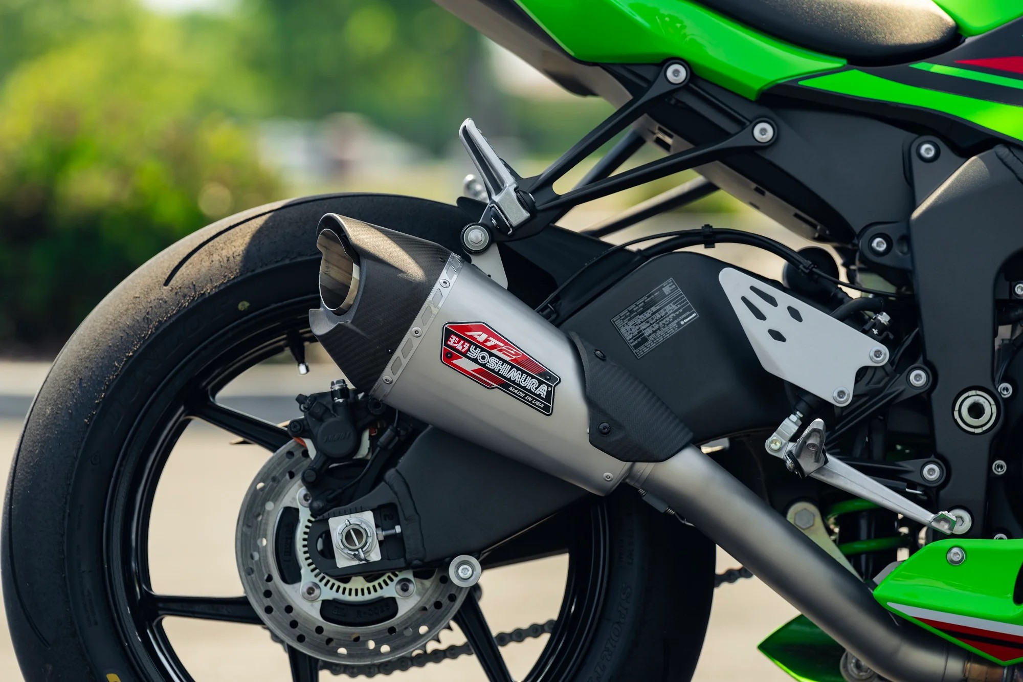 ท่อ Yoshimura AT2 3/4system สำหรับ ZX6 2019+ แสตนเลส (for exibition only)