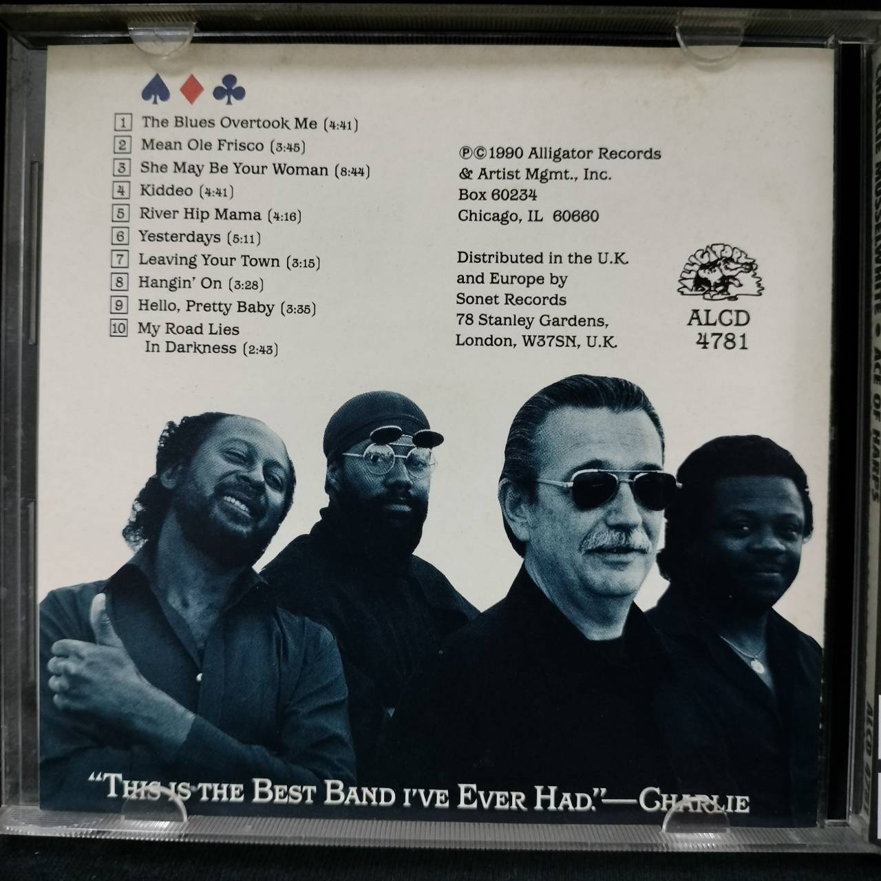 Charlie Musselwhite – Ace Of Harps / ไม่ระบุ / แผ่นโปรโม / มีรอยบ้าง