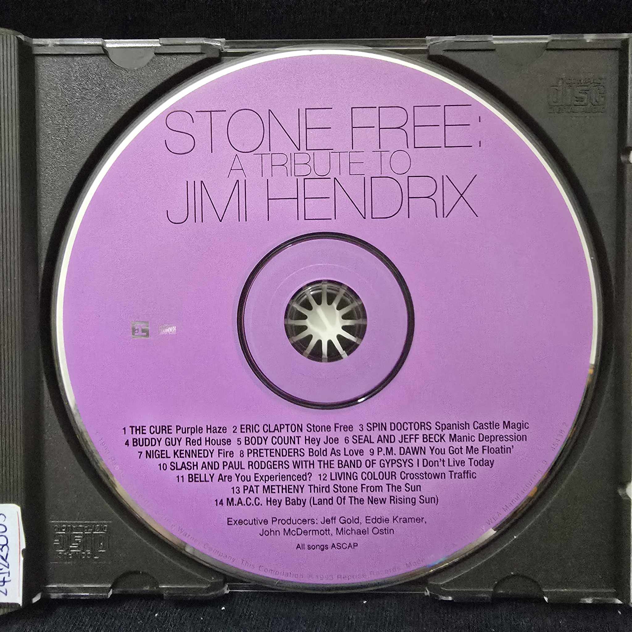 Various – Stone Free (A Tribute To Jimi Hendrix) / USA / แผ่นดี