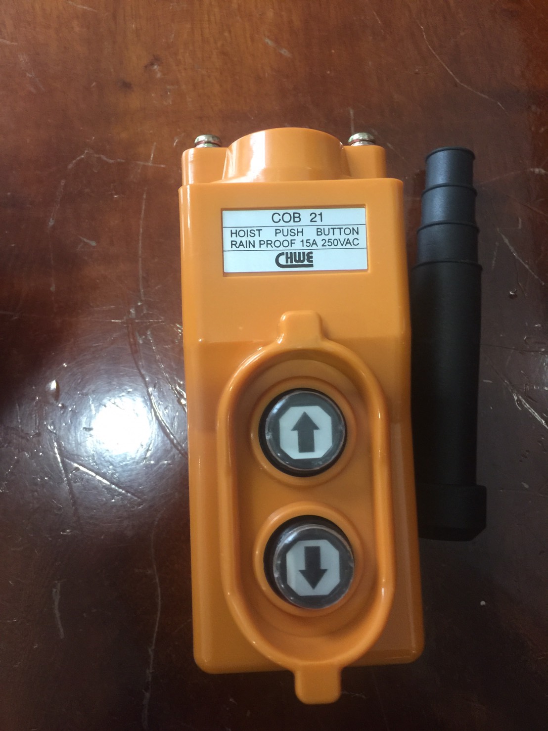 Hoist Pushbutton Switch 2 point, Direct Operation type/สวิทช์ 2 ปุ่ม ขึ้นลงไม่ผ่านแมกเนติก/COB21