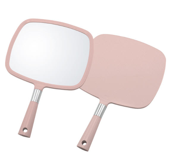 กระจกด้ามจับ,กระจกด้ามจับสกรีนโลโก้,กระจก,กระจกพกพาขนาดใหญ่,ขนาด228*337mm