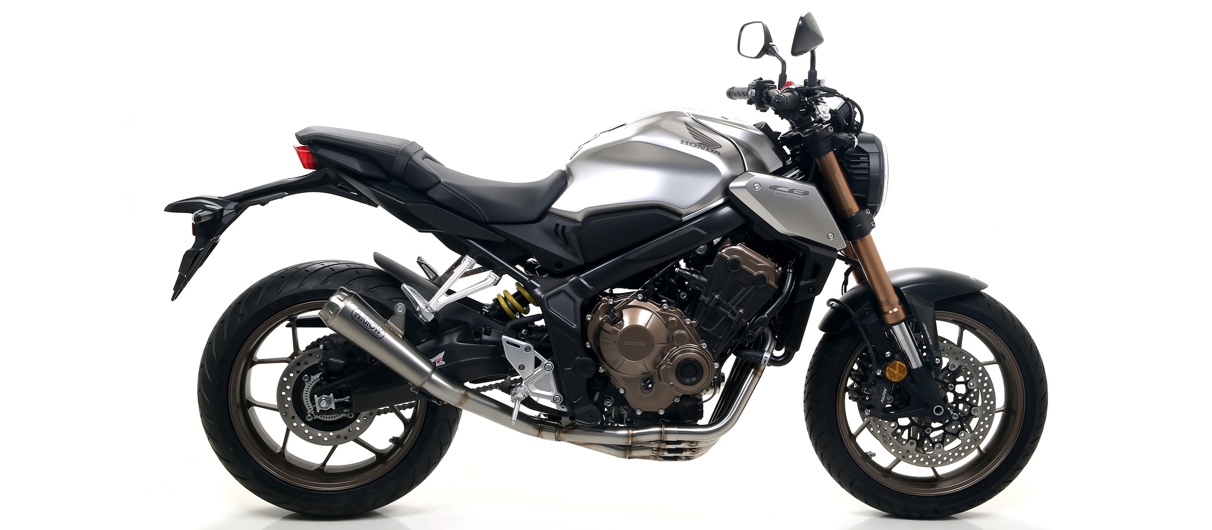 ท่อ Arrow Full System รุ่น Prorace สำหรับ CB650F 2014-2018 (For Exhibition only)