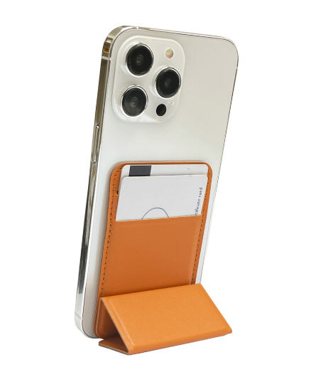 ซองใส่บัตรติดโทรศัพท์+ขาตั้งโทรศัพท์มือถือ,ขาตั้ง Smartphone,Phone Card Holder Stand